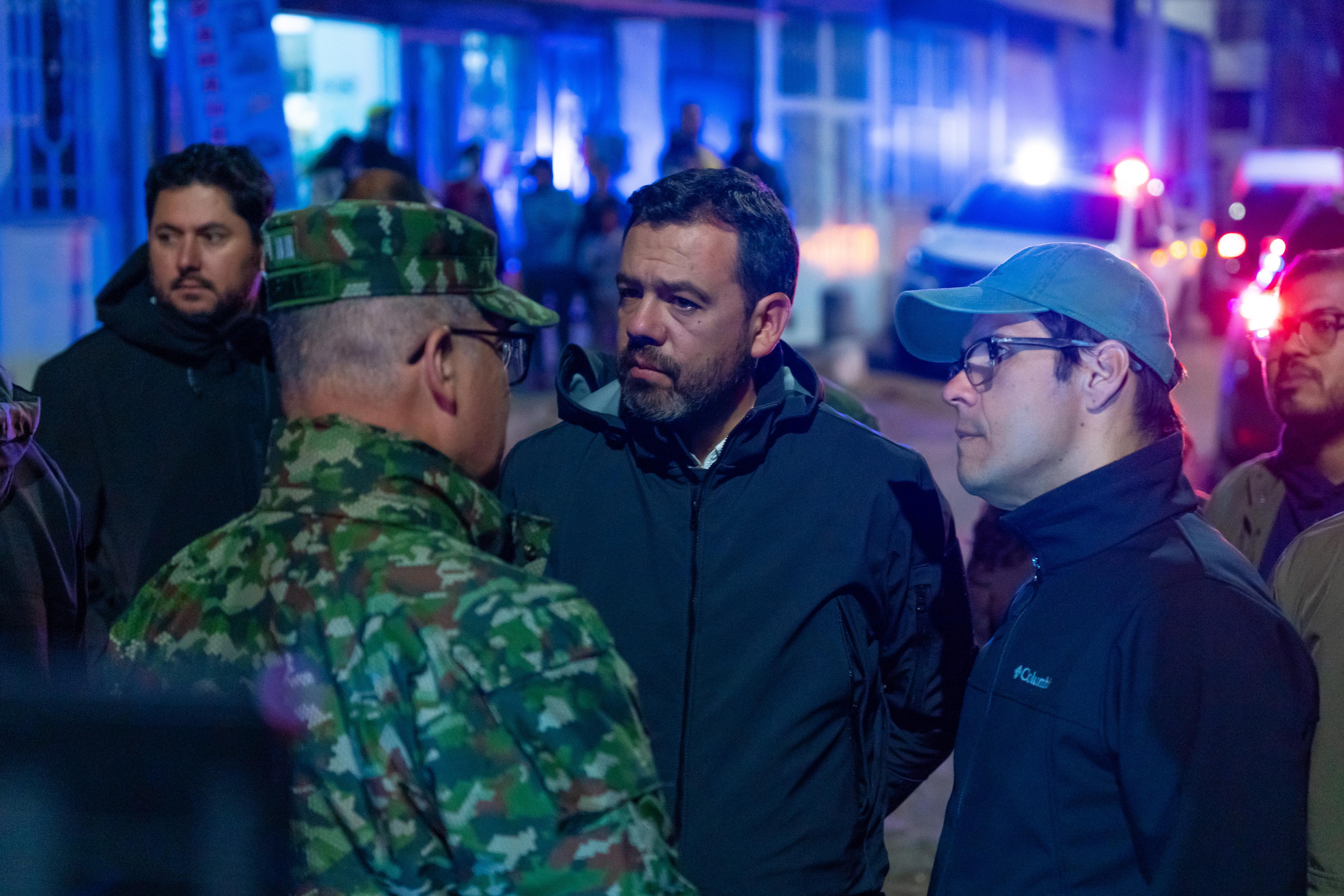 Bogotá refuerza operativos de seguridad con el Ejército en las fronteras. Foto: Suministrada Alcaldía de Bogotá.