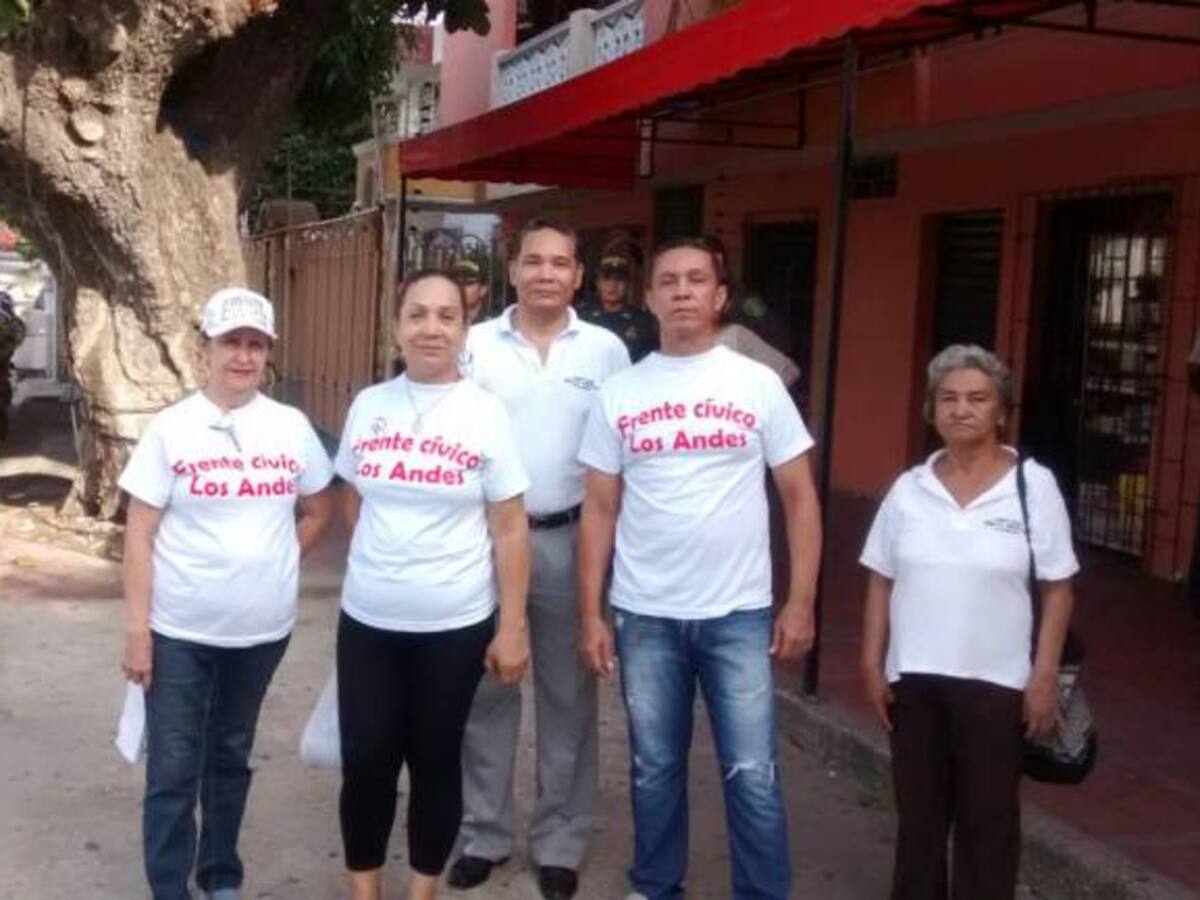Protestas por inseguridad en el barrio Los Andes en Barranquilla
