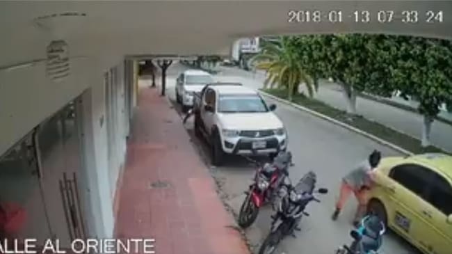 Fiscalía publicó vídeo del secuestro de contratista de Ecopetrol. Foto: Twitter @FiscaliaCol