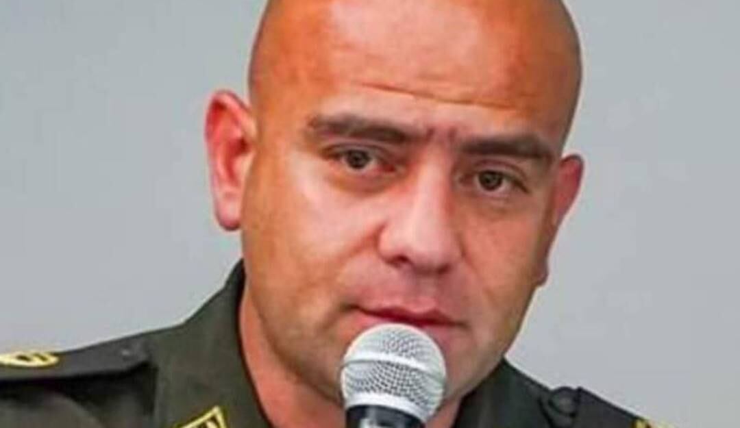 Coronel Benjamín Núñez, ex comandante operativo de la Policía en Sucre FOTO redes sociales