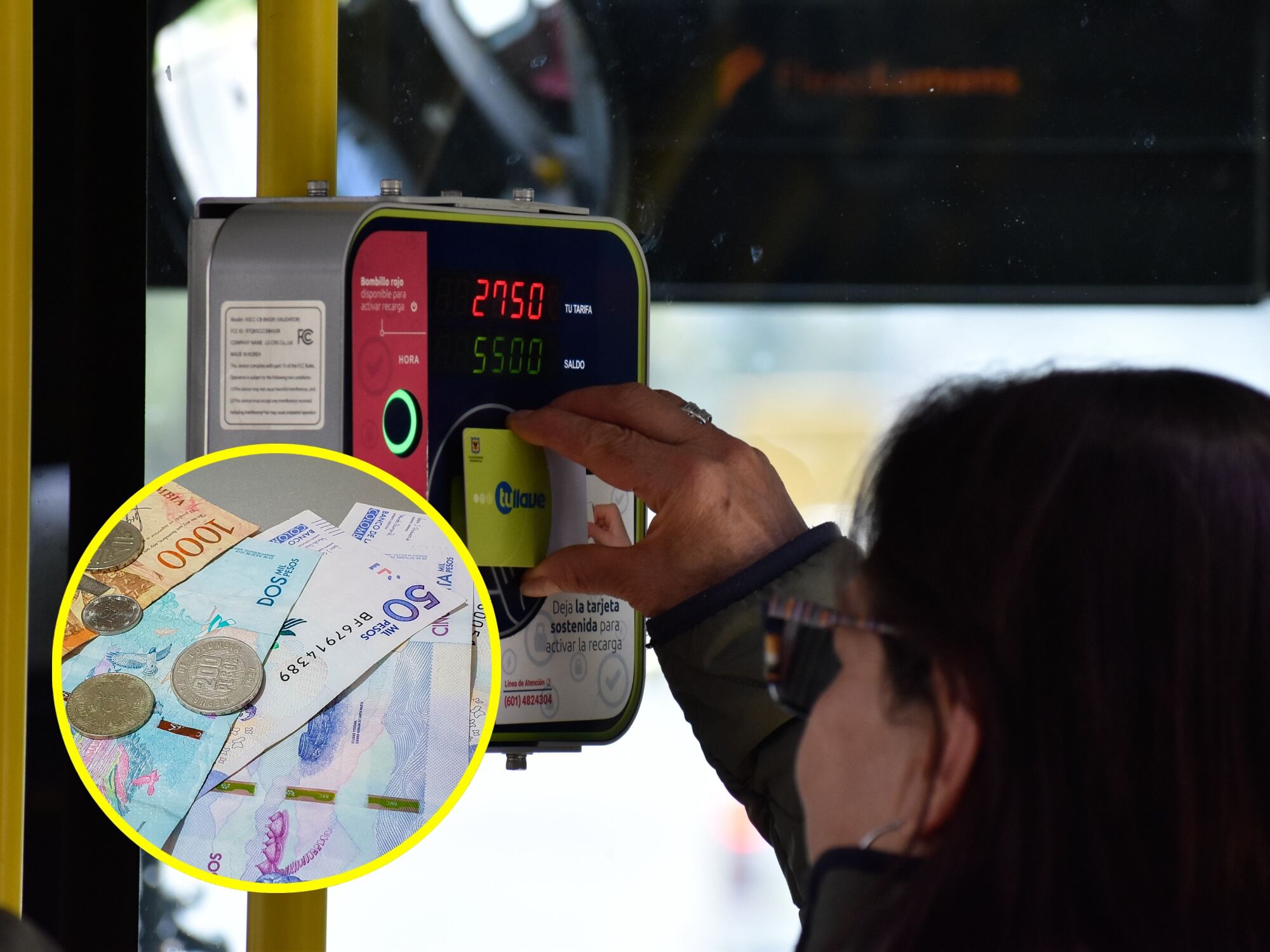 Nueva tarjeta de Transmilenio. Foto: Getty Images