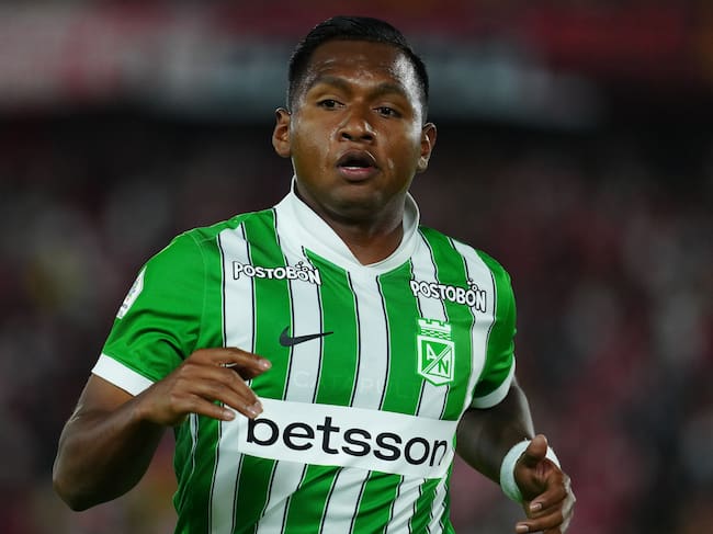 Alfredo Morelos, delantero de Nacional. (Photo by Andres Rot/Getty Images)
