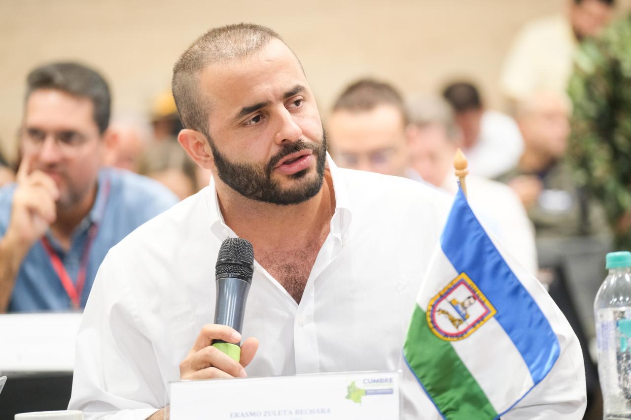 Erasmo Zuleta, gobernador de Córdoba. Foto: prensa Gobernación de Córdoba.