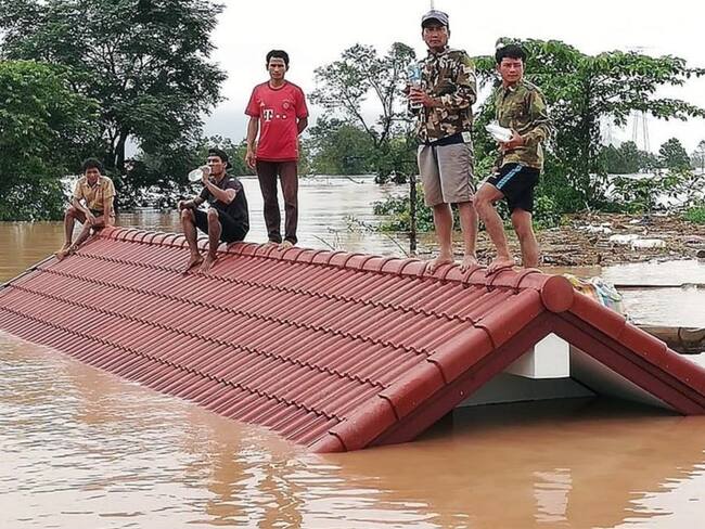 Durante los últimos años los residentes de Laos han vivido numerosas inundaciones por cuenta del clima y daños en represas. 