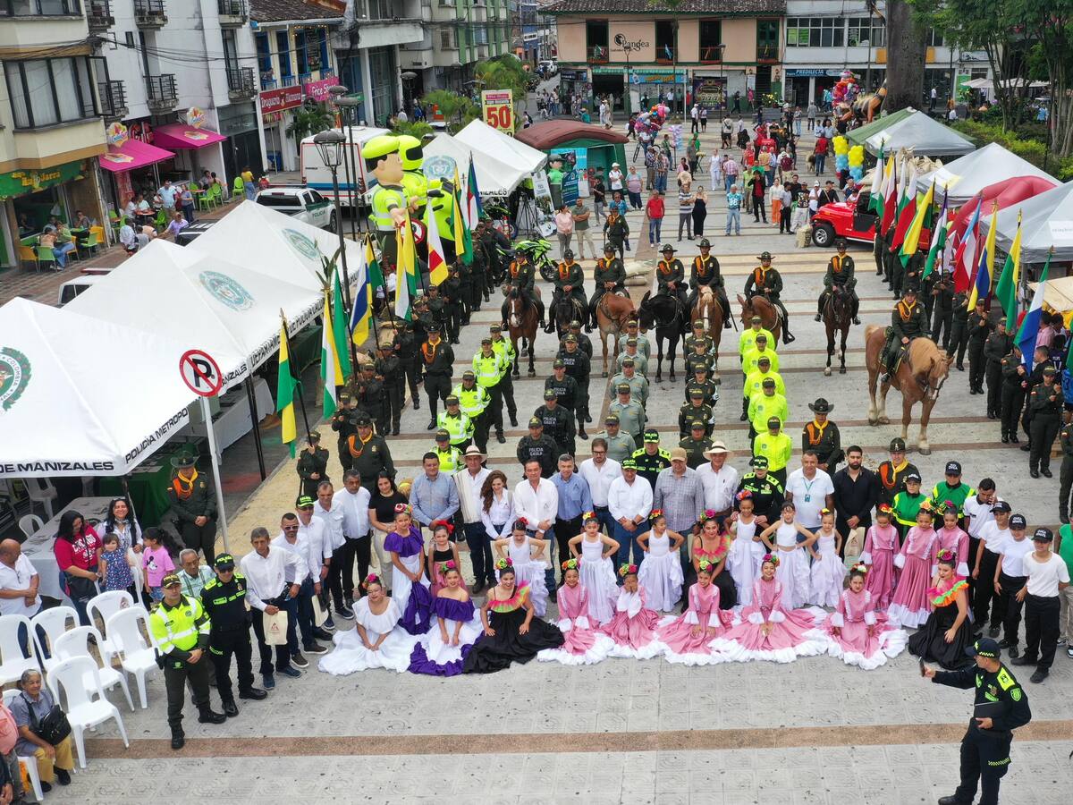 Más de 1200 hombres y mujeres de la Policía acompañarán el plan cosecha en Caldas