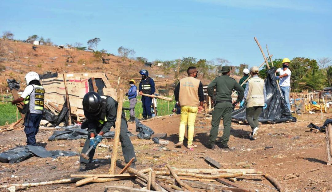 Es una zona que genera riesgo ambiental y de salud, por las piscinas de lixiviados, líquido resultante del proceso de la descomposición de basuras