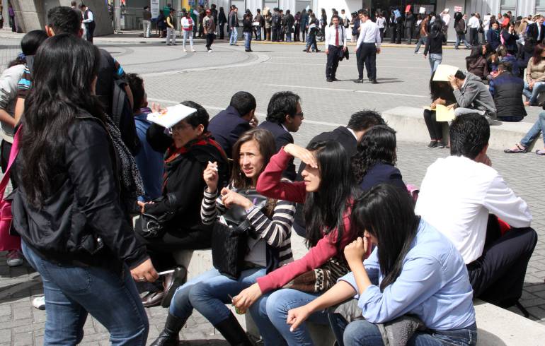 Jóvenes desempleados.