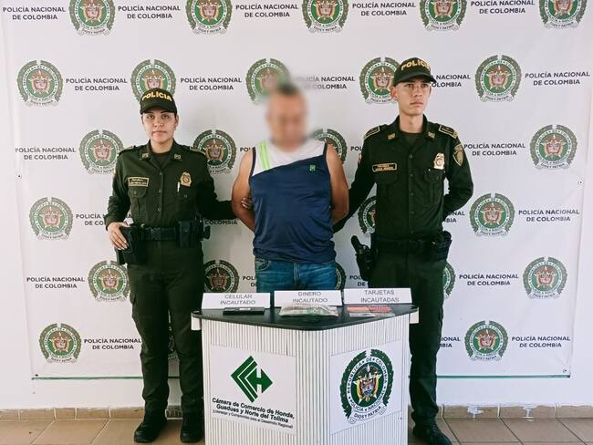 El hombre de 57 años fue capturado en Honda, Tolima