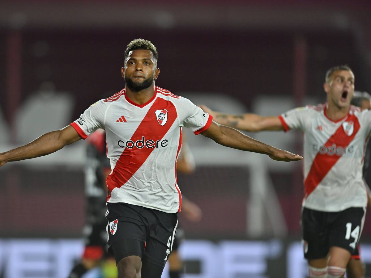 Video: Miguel Ángel Borja sigue en racha y abrió el marcador en victoria de River Plate