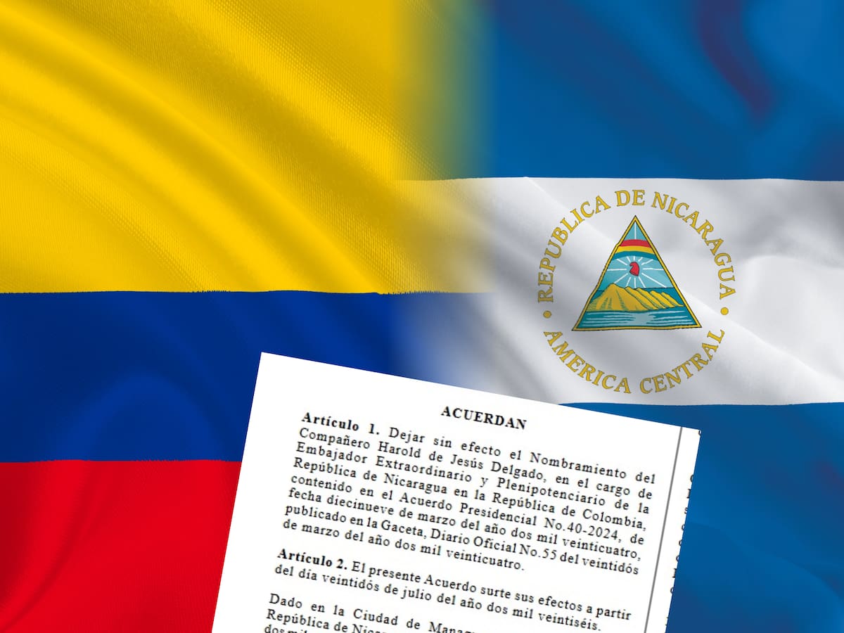 Nicaragua retira designación de embajador en Colombia por roces con gobierno entrante