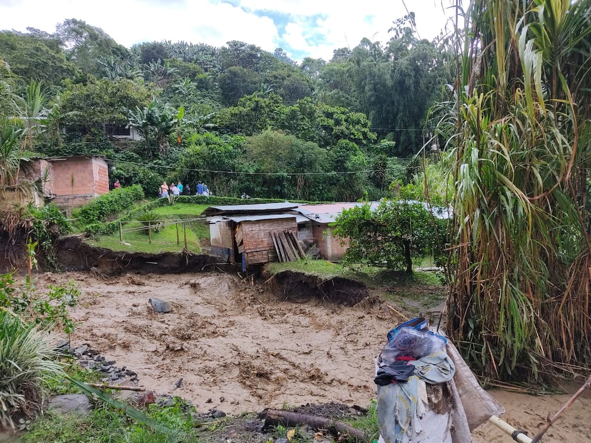 Al menos ocho municipios de Risaralda están en alerta como consecuencia de las lluvias