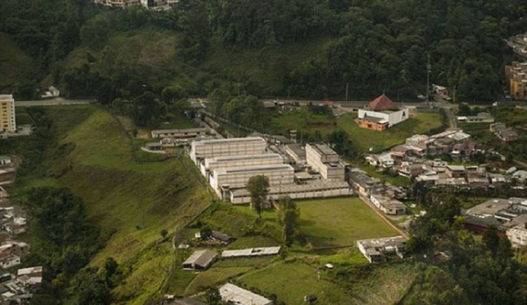 Cárcel de Varones La Blanca de Manizales. Crédito: Cortesía INPEC.