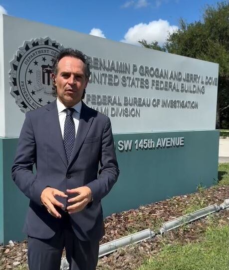 Federico Gutiérrez en Miami- foto Alcaldía de Medellín