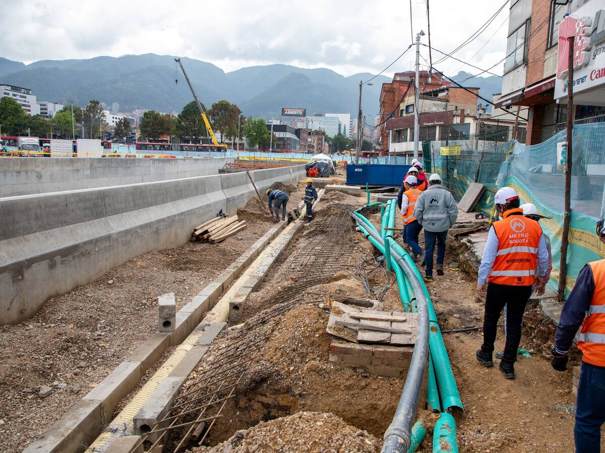 “No aceptaremos trabajos de mala calidad”: gerente del Metro sobre obras de la Calle 72