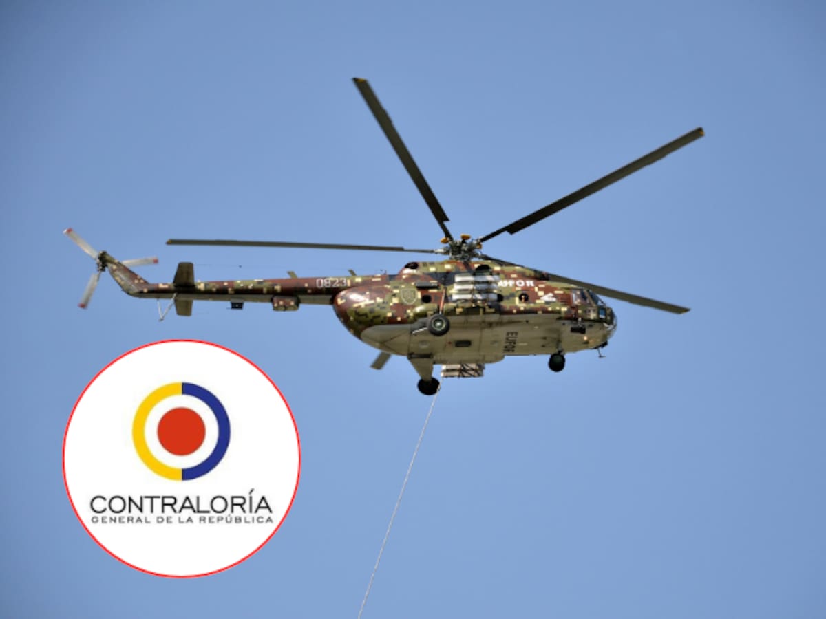 Contraloría advierte riesgo millonario en contrato de helicópteros del Ejército MI-17