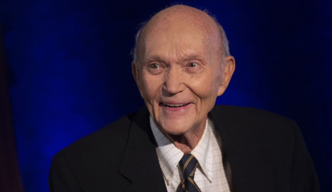 El astronauta Michael Collins 