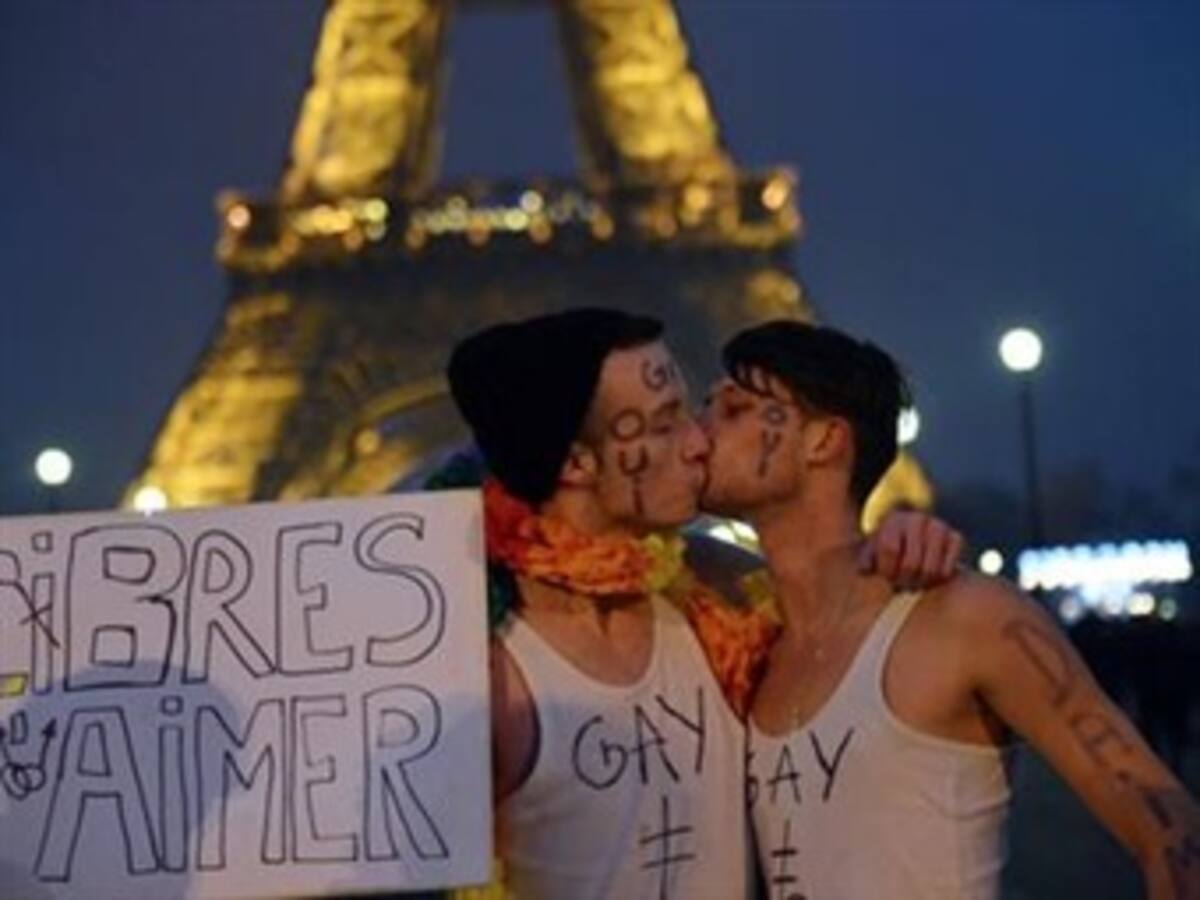 Francia está cerca de aprobar el matrimonio homosexual