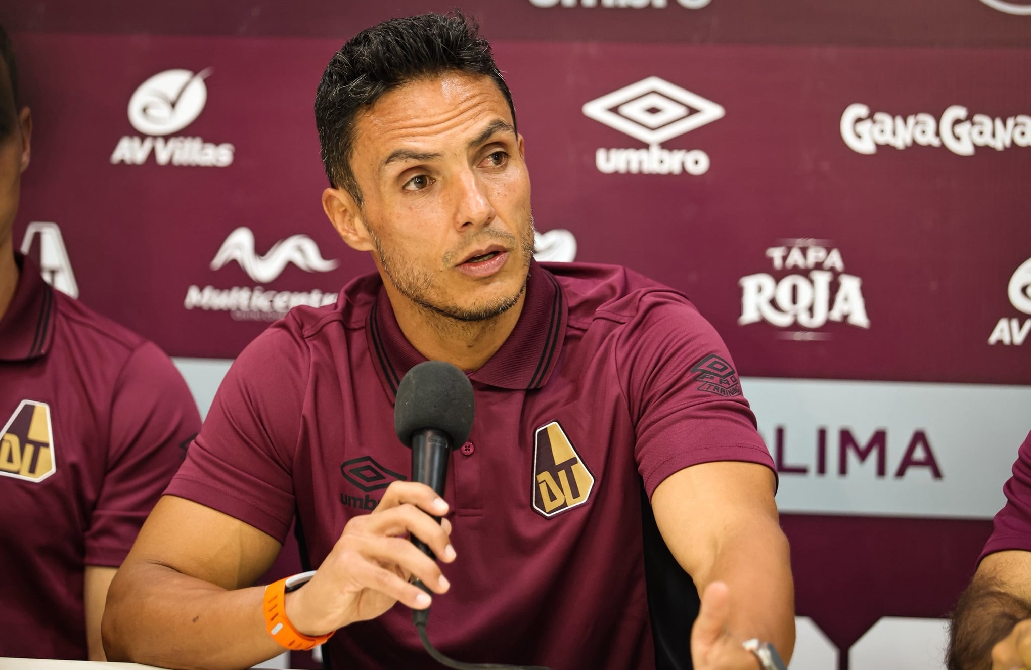 Lucas González, entrenador del Deportes Tolima / Foto: Deportes Tolima