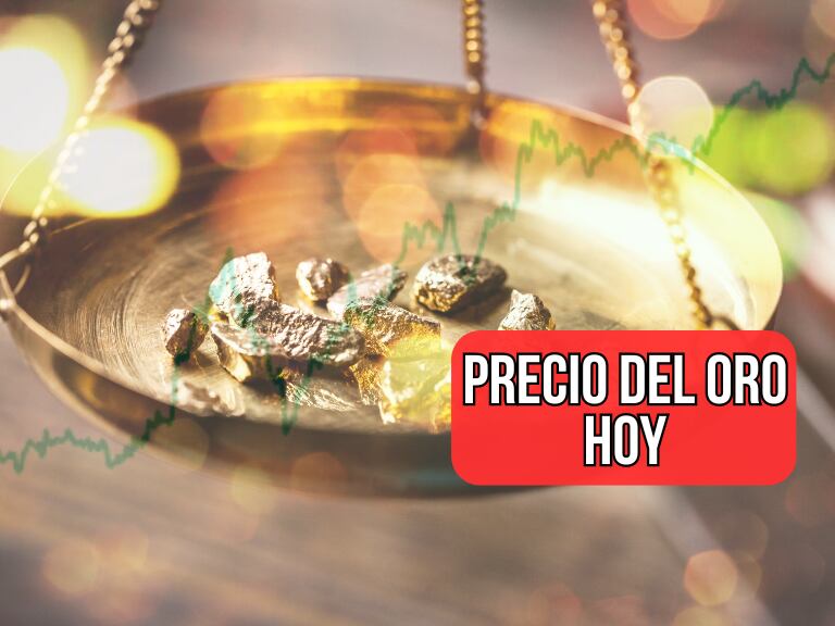 Precio del oro hoy - Gráfica del aumento de precio de este metal hoy (Getty Images)