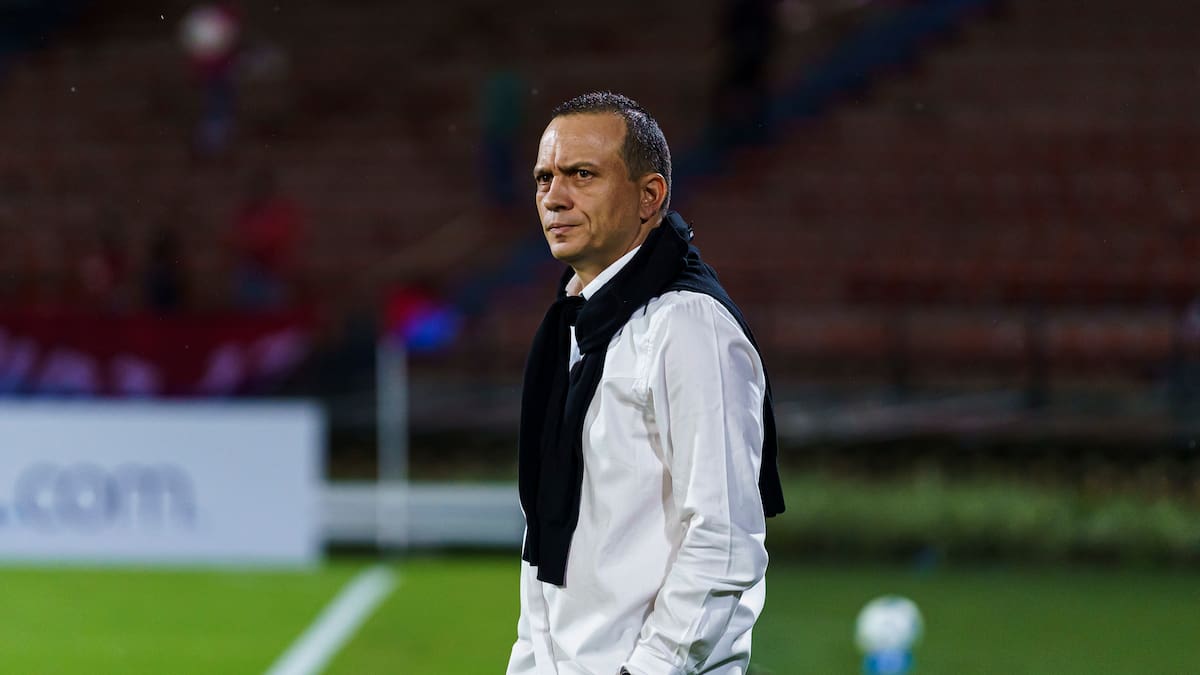 Alejandro Restrepo explota contra el arbitraje en El Campín: “Nos sentimos perjudicados enormemente”