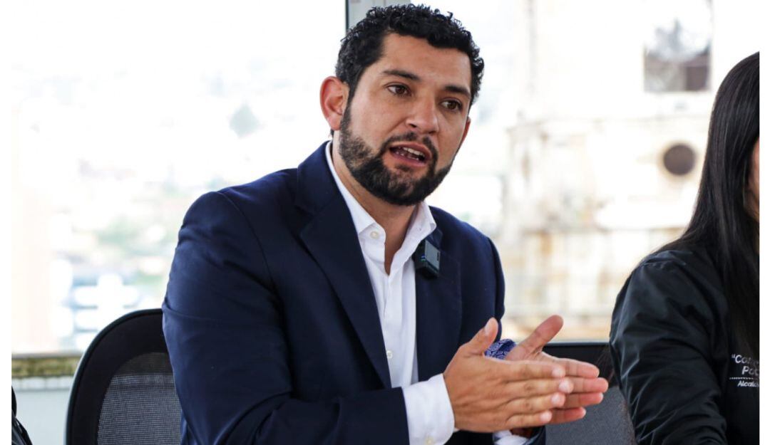 Alcalde de Paipa, Fabio Medrano. 