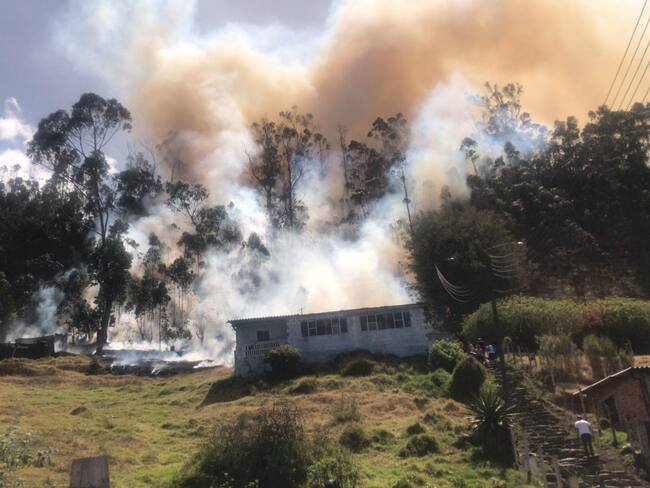 Alcaldía de Soacha ofrece 10 millones de pesos por responsables de incendios forestales