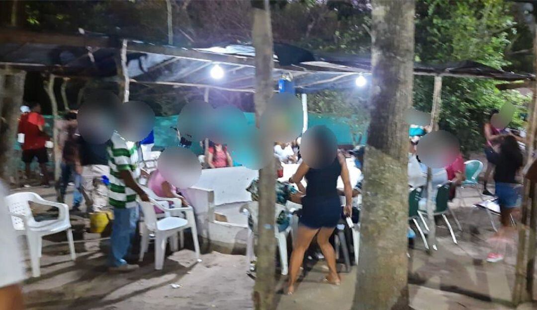 Gallera en una finca de Galapa, Atlántico