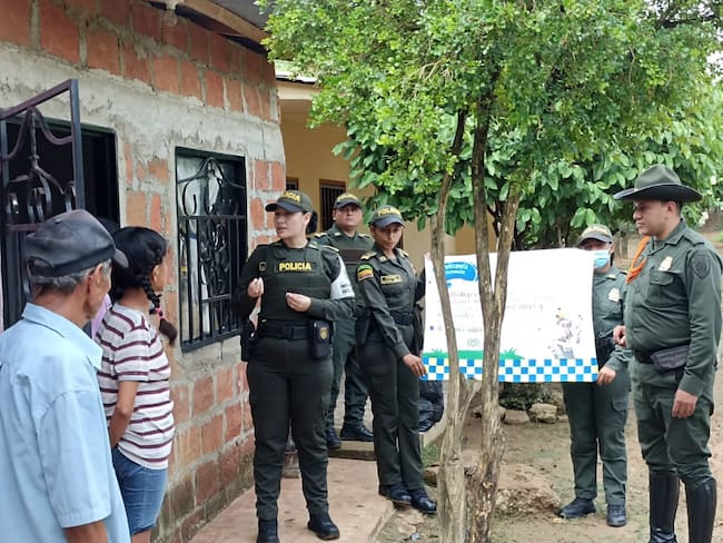 Policía realiza campañas de prevención al consumo de drogas en Bolívar