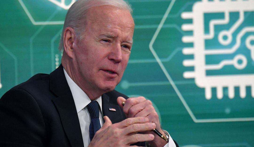 El presidente estadounidense Joe Biden