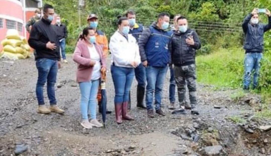 Emergencia por el invierno en el municipio de San Bernardo