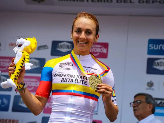 Diana Peñuela y el aumento de patrocinadores para el ciclismo femenino en Colombia