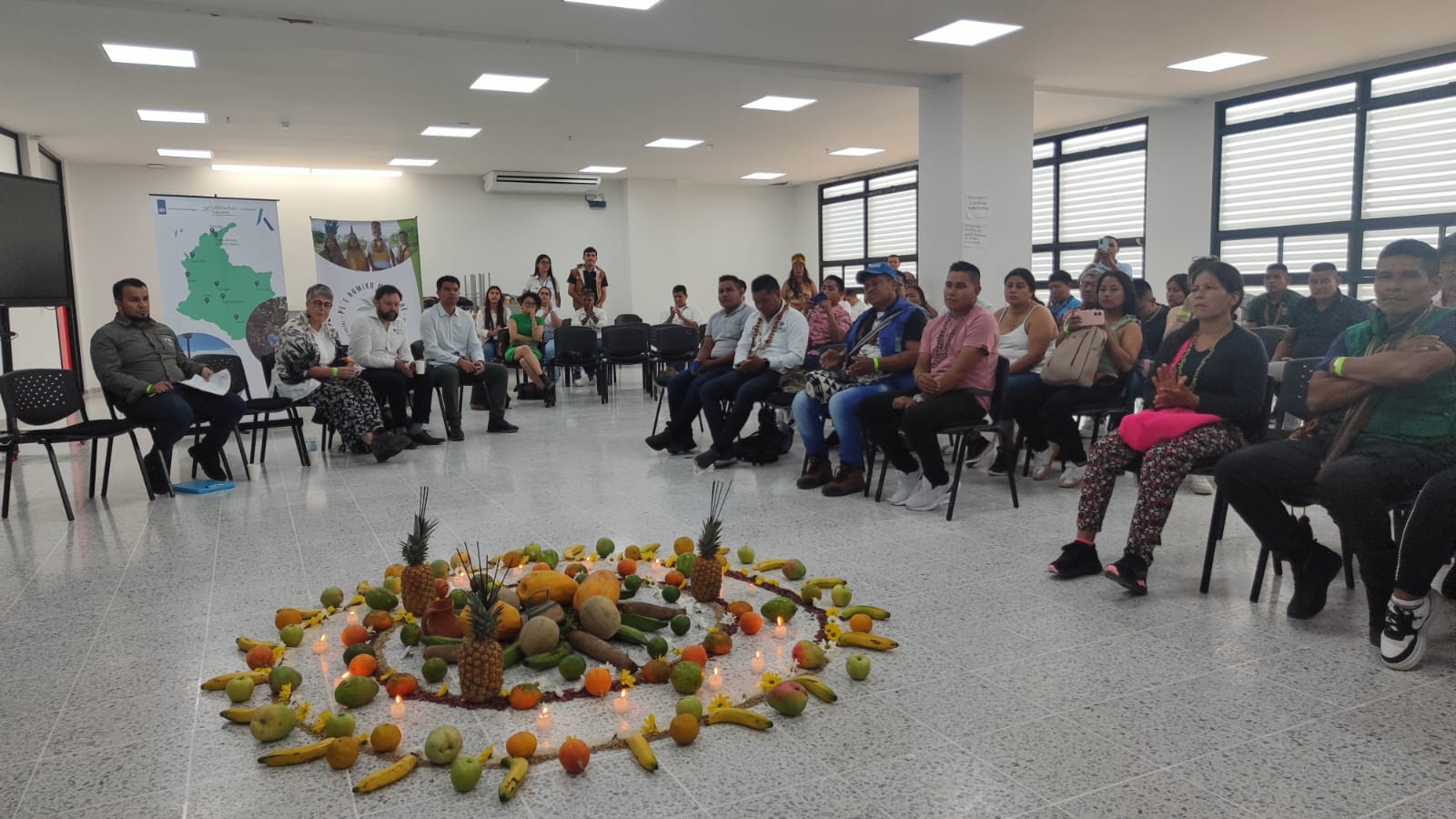 Se entregan aproximadamente 141.000 hectáreas formalizadas. Foto Caracol Radio Neiva.