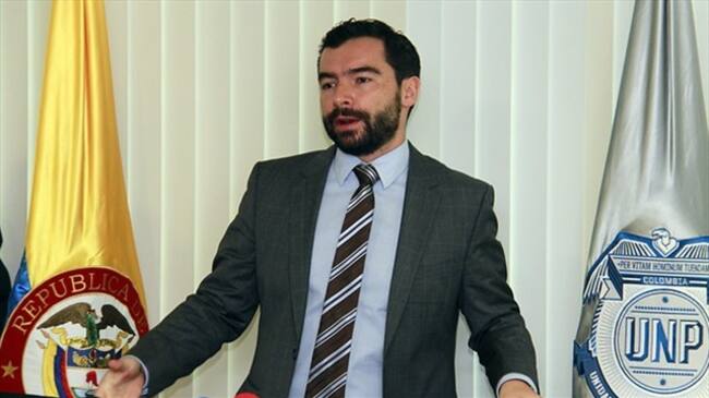 Andrés Villamizar, director de la Unidad Nacional de Protección.. Foto: