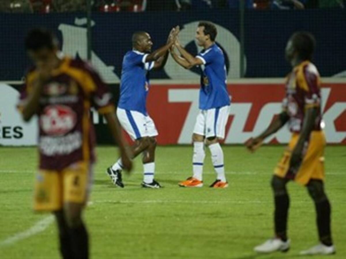 Cruzeiro humilló 6-1 al Deportes Tolima en la Copa Libertadores
