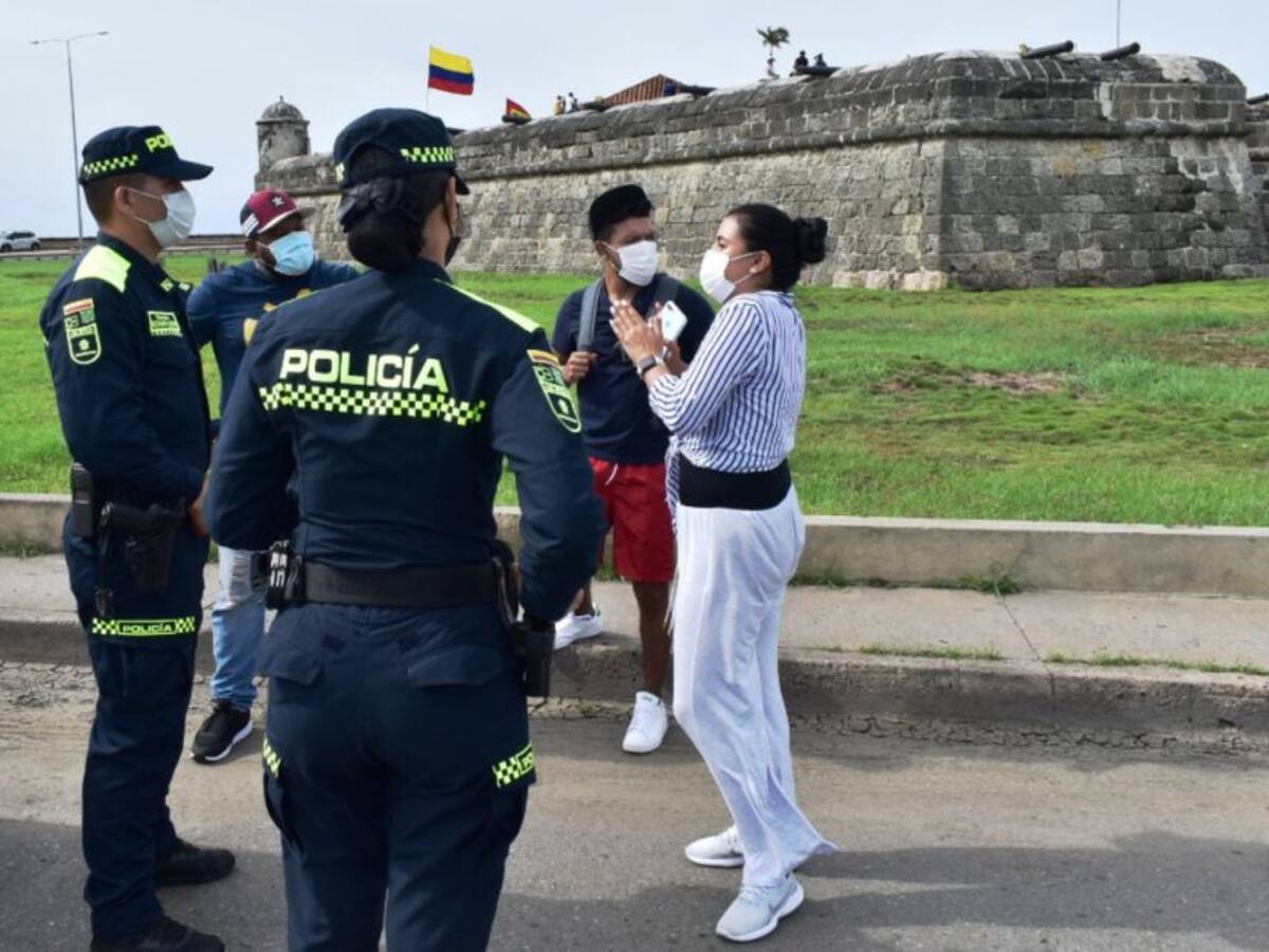 Mil policías garantizarán seguridad en semana de receso en Cartagena
