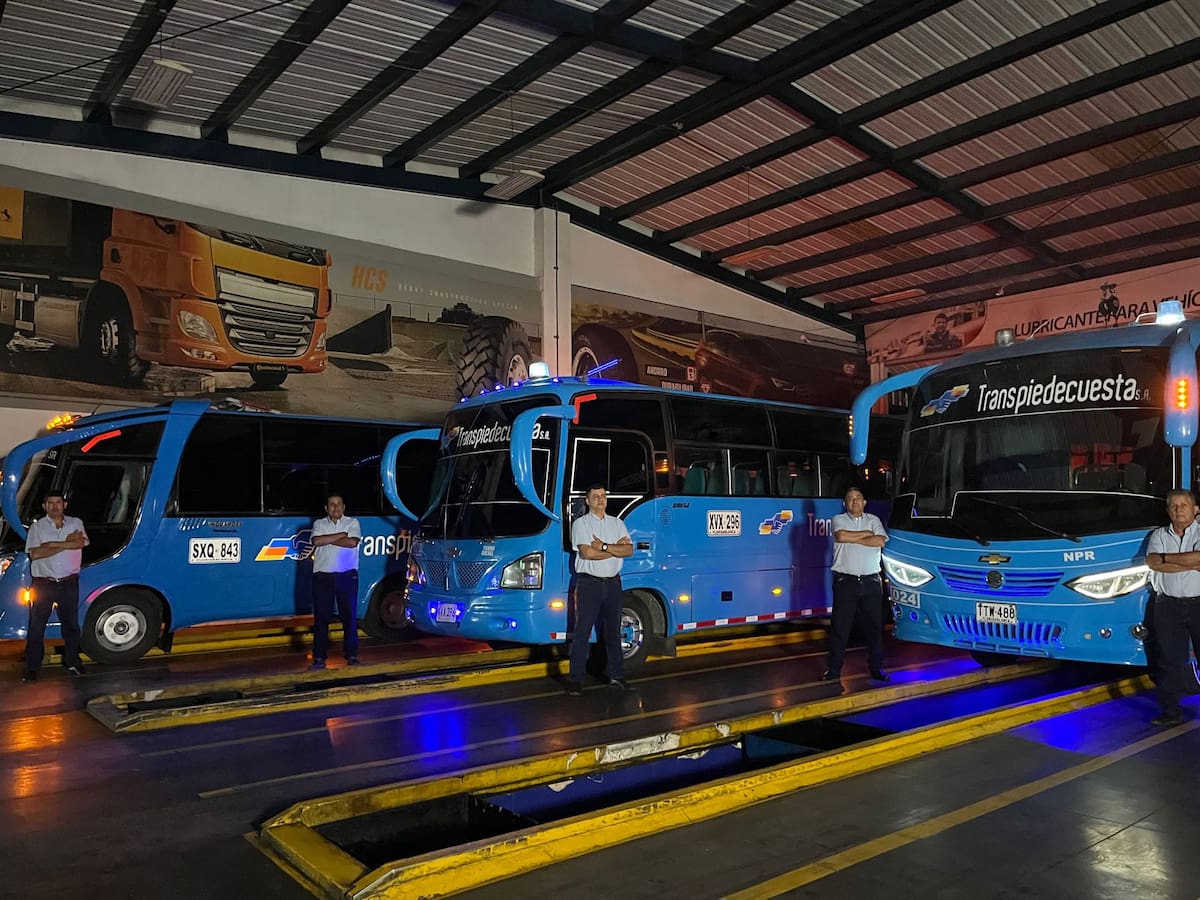 Transpiedecuesta alista nueva flota de buses para el Sitme