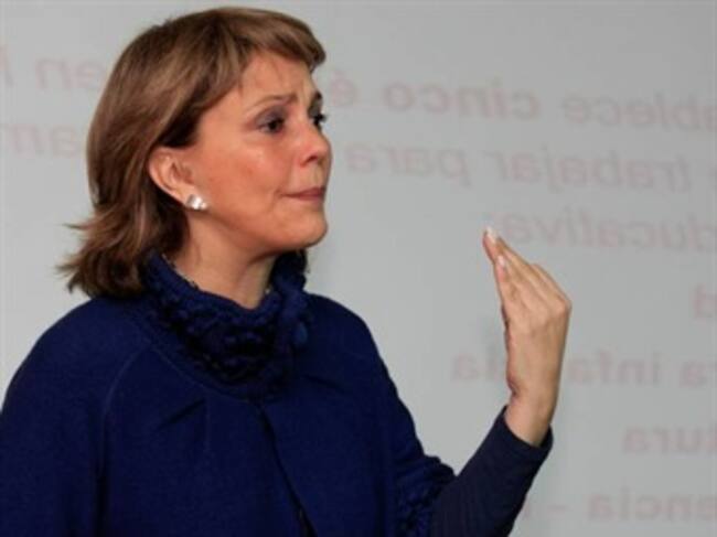 Ministra María Fernanda Campo. Foto: Colprensa.