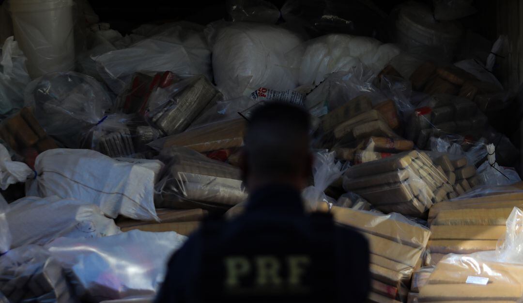 En Brasil fueron incautadas más de 20 toneladas de drogas.