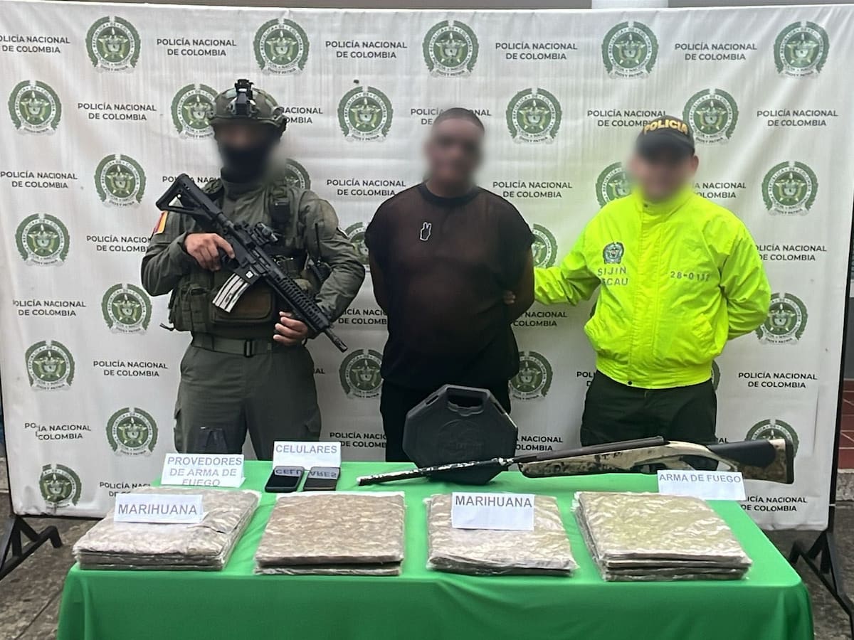 Golpe a las disidencias en el Cauca tras la captura de un presunto cabecilla de las redes de apoyo