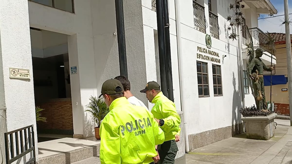 Capturan a alias “EL BUEY”, integrante del grupo delincuencial “los Mesa” en Caldas