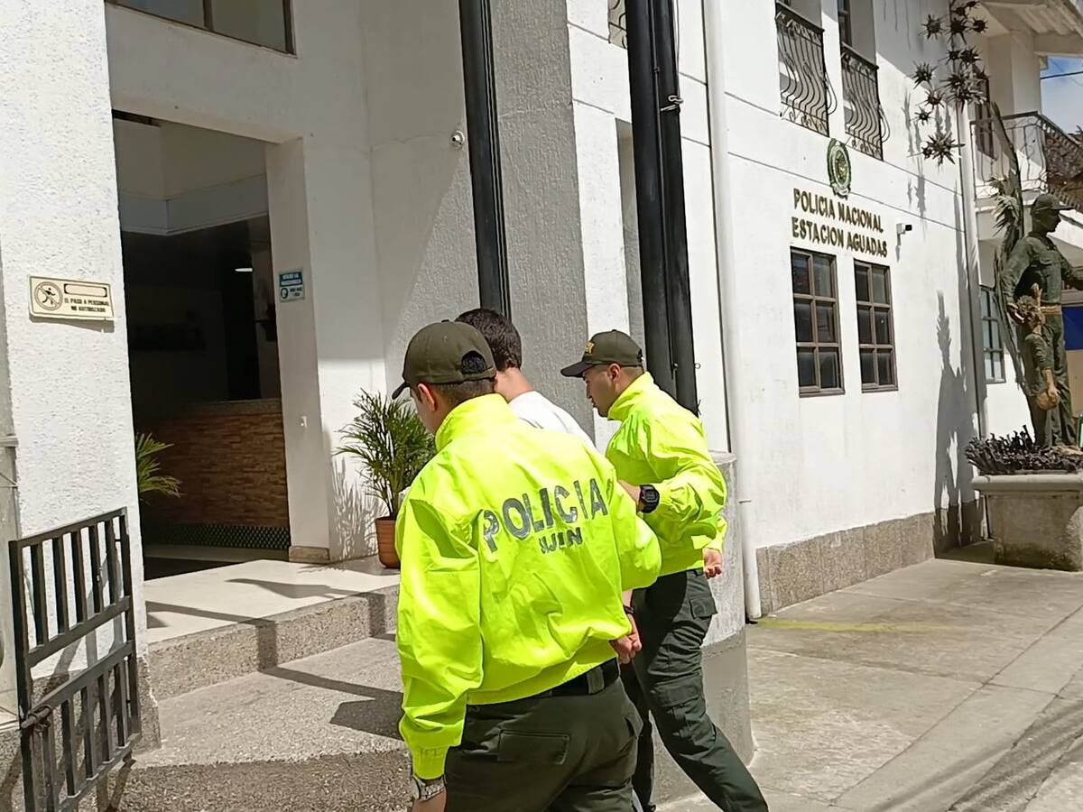 Capturan a alias “EL BUEY”, integrante del grupo delincuencial “los Mesa” en Caldas