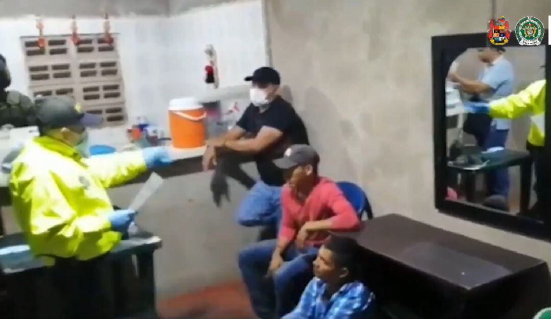 Momento de las capturas