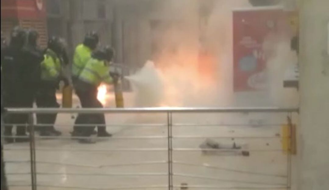 Ataque a portal suba