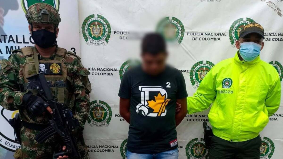 Capturado cuando pretendía entregar armamento a disidentes en Jamundí,Valle