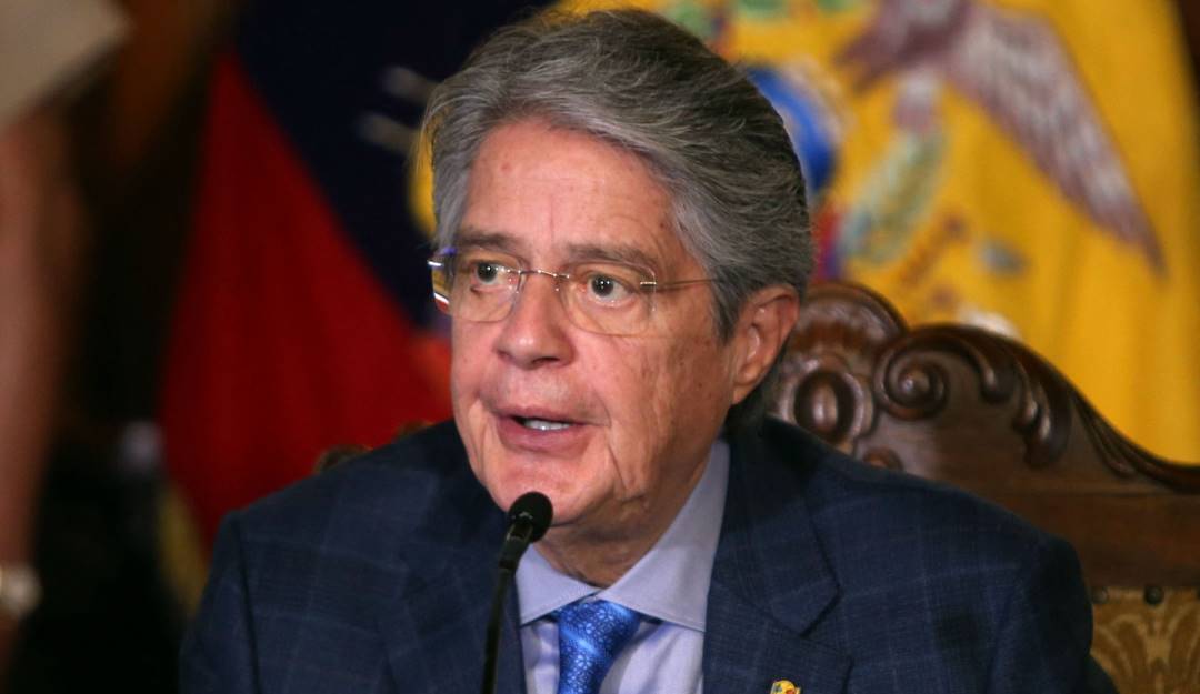 El presidente de Ecuador, Guillermo Lasso.  Foto: Getty 