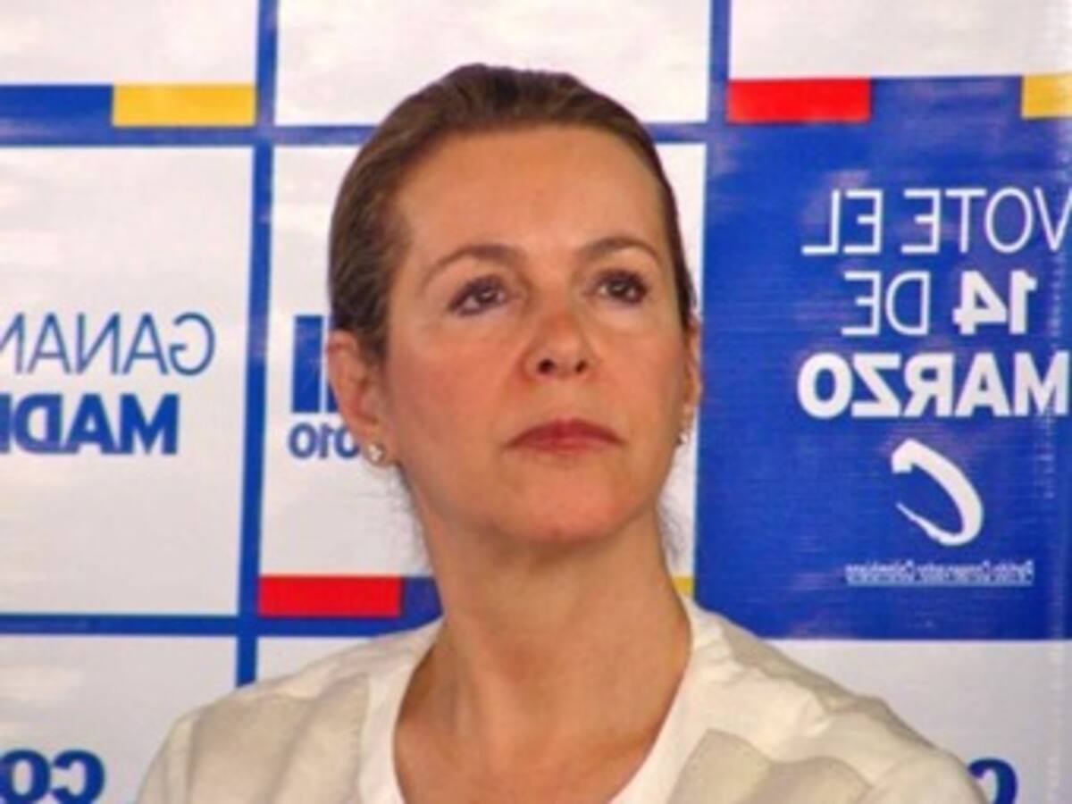 Noemí Sanín asegura que campaña de Santos ya repartió hasta el Ministerio de Defensa