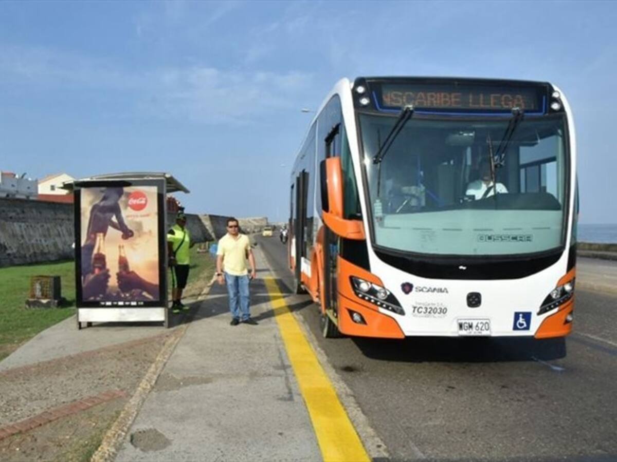 Cartagena: lista la resolución para legalizar incorporación de 18 buses a Transcaribe