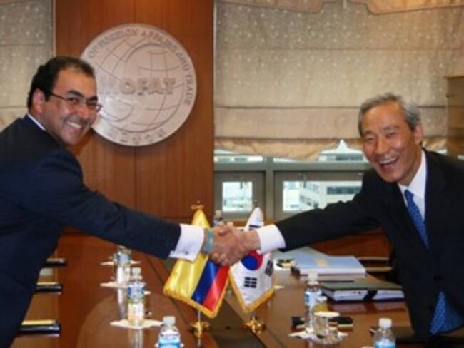 Corea del Sur y Colombia firman su Tratado de Libre Comercio bilateral