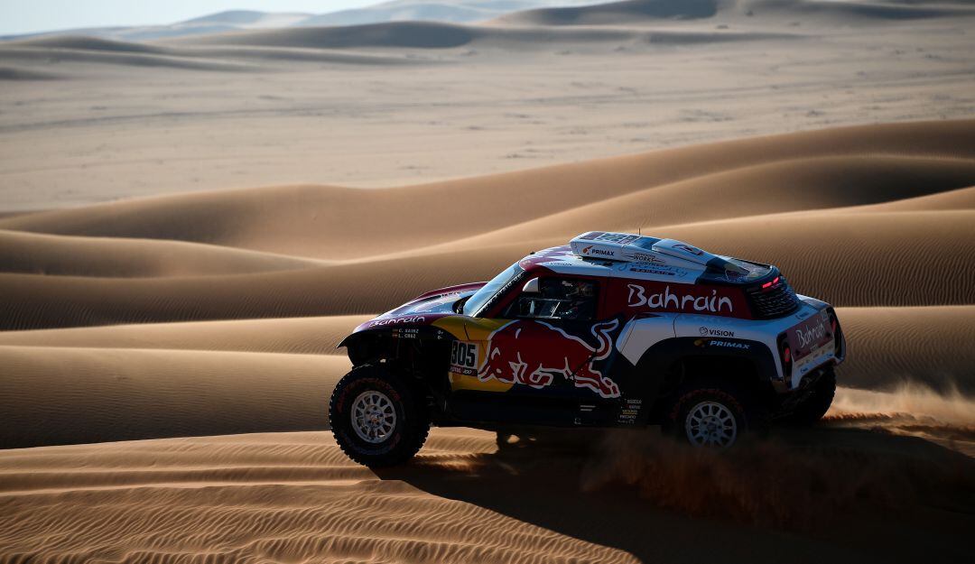 El coche de Carlos Sainz en el Rally Dakar 2020