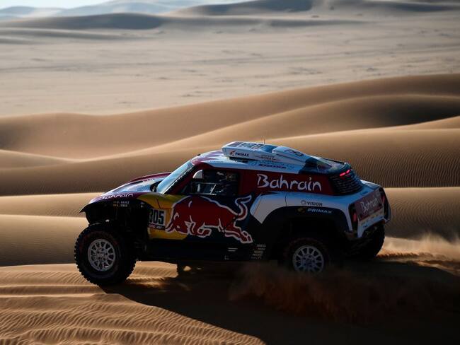 El coche de Carlos Sainz en el Rally Dakar 2020